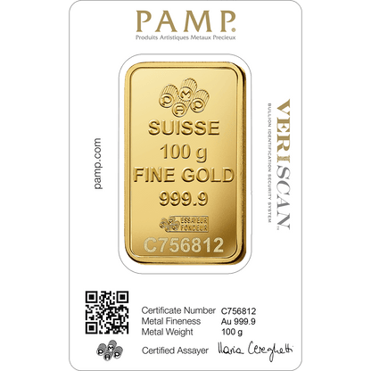 Random Brand 100g Gold Bar