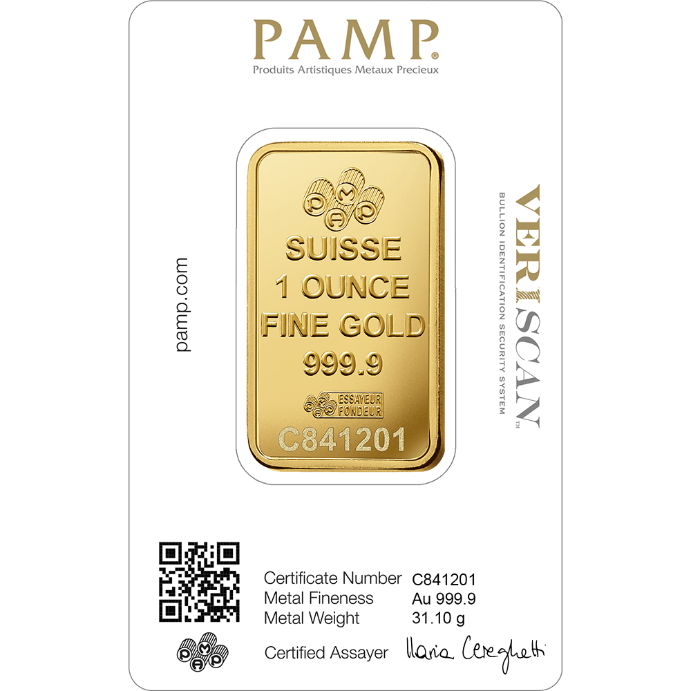 Random Brand 1oz Gold Bar