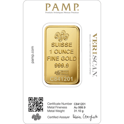 Random Brand 1oz Gold Bar