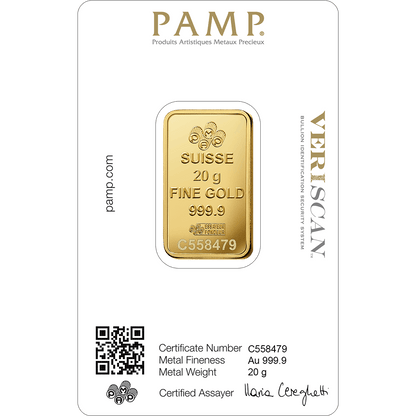 Random Brand 20g Gold Bar