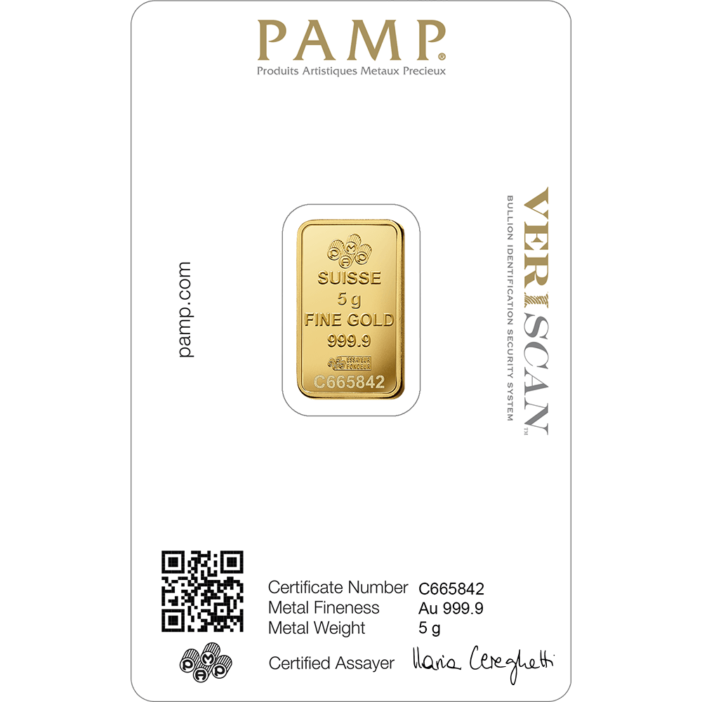 Random Brand 5g Gold Bar