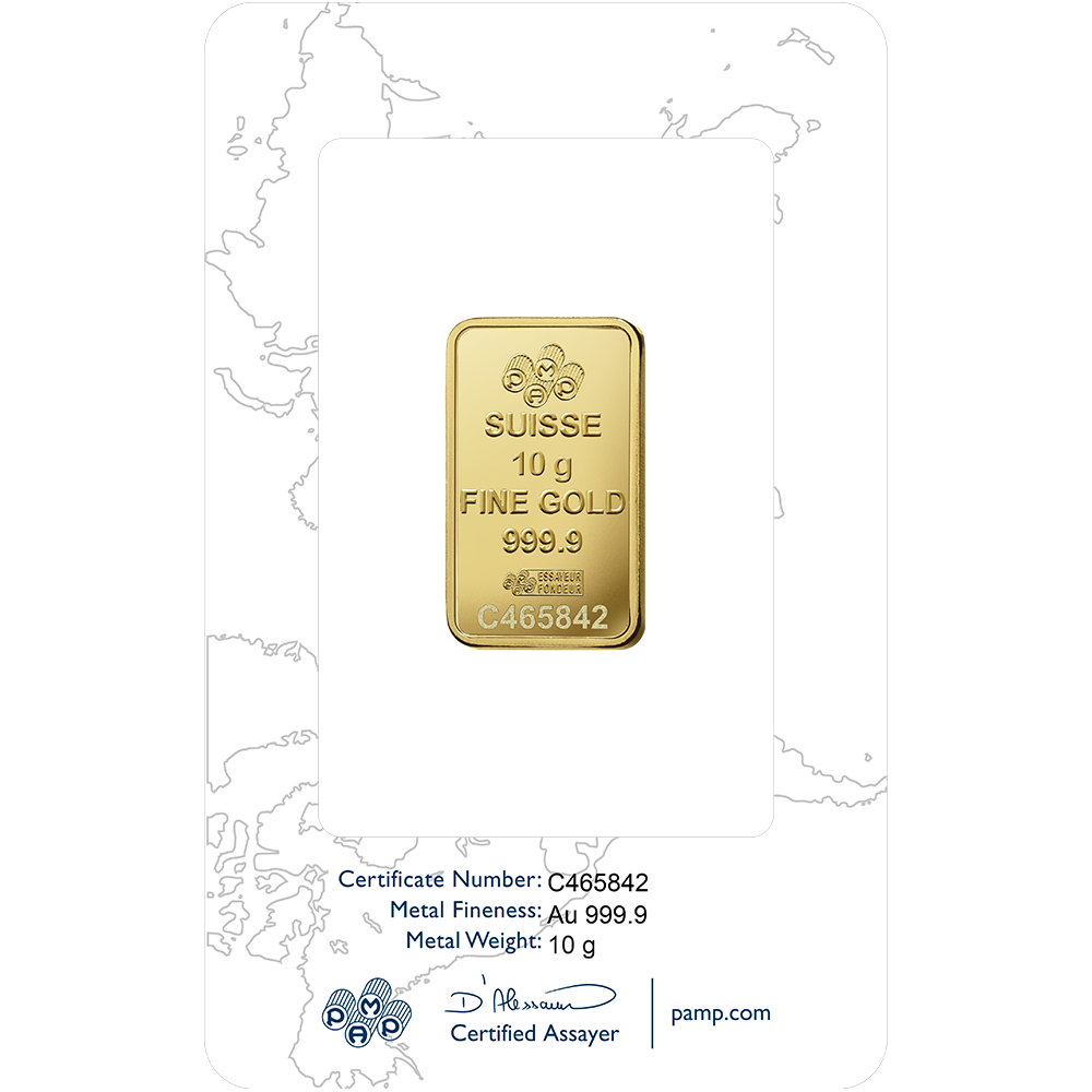 Rosa Gold Minted Bar - 10g