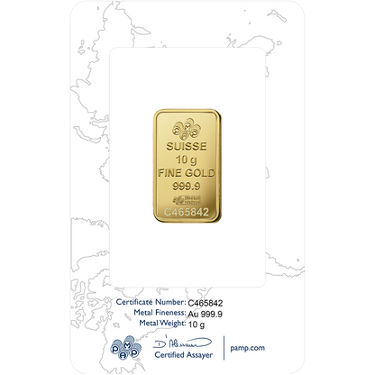 Rosa Gold Minted Bar - 10g