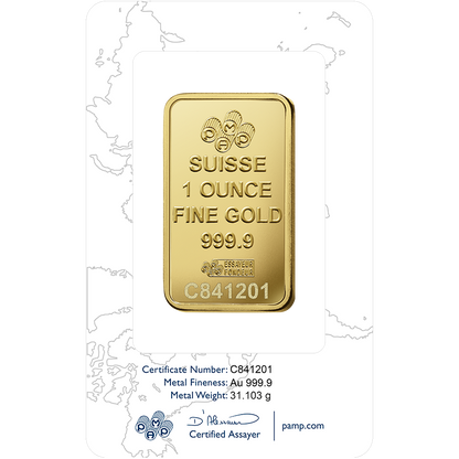 Rosa Gold Minted Bar - 1oz