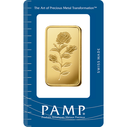 Rosa Gold Minted Bar - 1oz