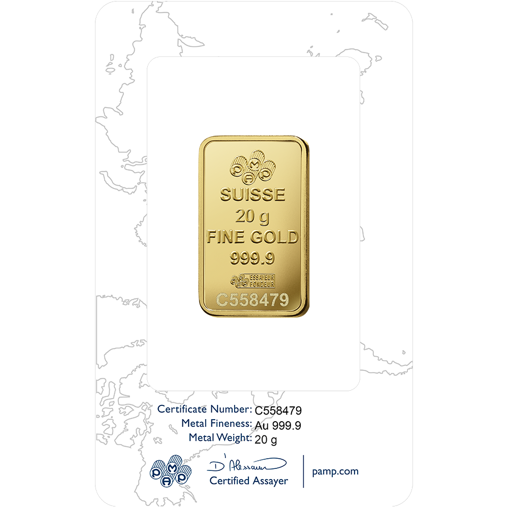 Rosa Gold Minted Bar - 20g