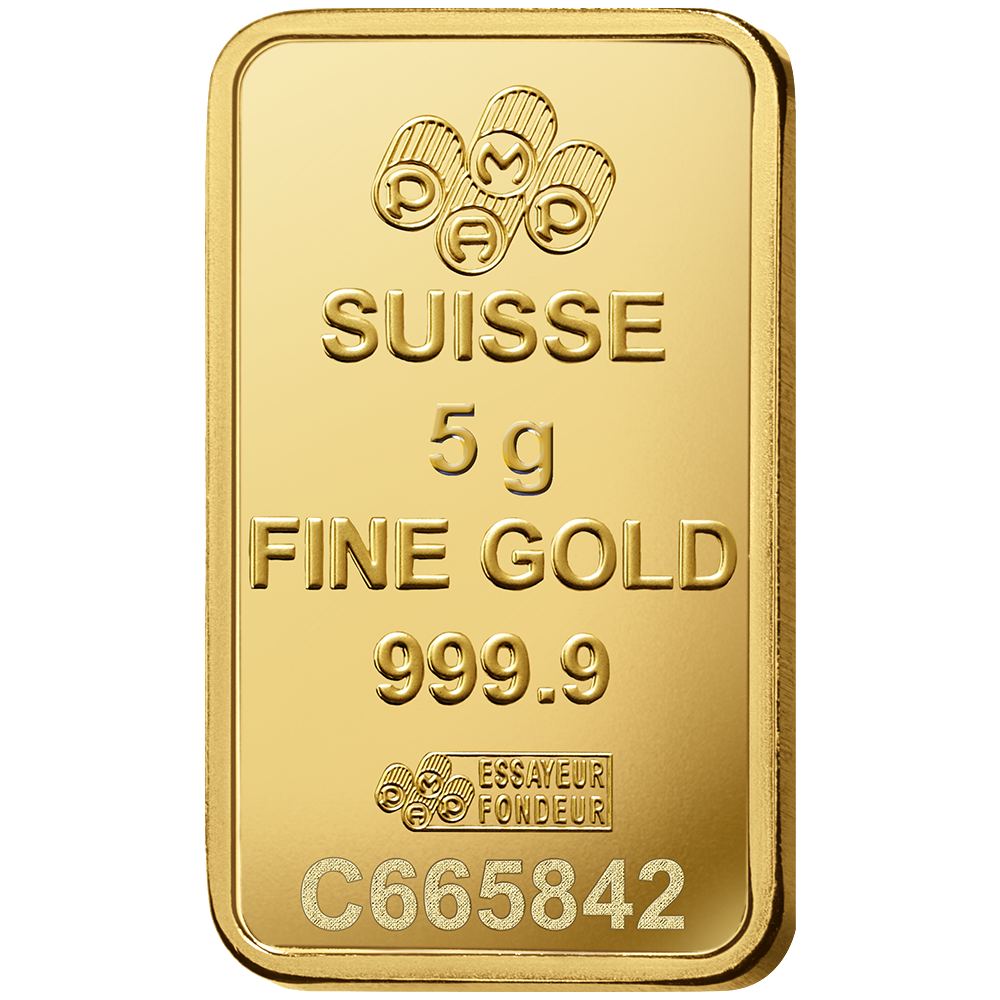 Rosa Gold Minted Bar - 5g