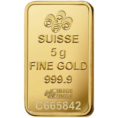 Rosa Gold Minted Bar - 5g