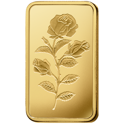 Rosa Gold Minted Bar - 5g